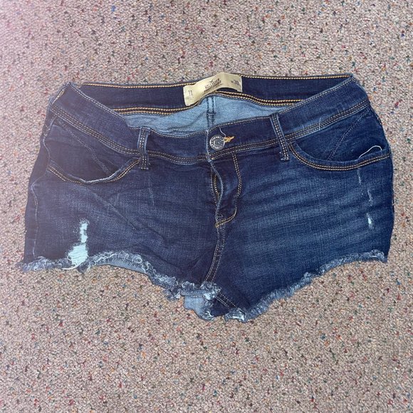Hollister Short Jean Shorts size 30 - Picture 1 of 3
